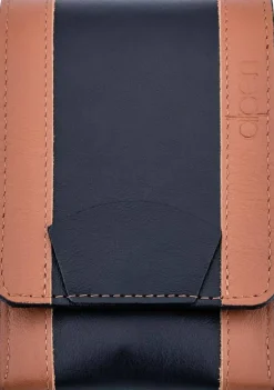 Maniküre-Set, 5 Teile, 6837R, schwarz/tabak
