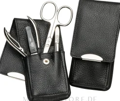 Maniküre-Set, 4-teilig Siena, schwarz