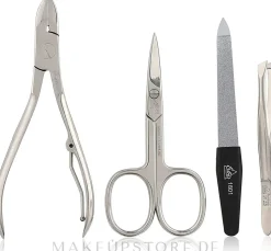 Maniküre-Set, 4-teilig Siena, schwarz