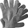Massage- und Peeling-Handschuhe mit Aktivkohle