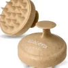 Massage-Bürste für die Kopfhaut beige