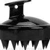 Massagebürste für die Kopfhaut schwarz