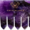 Massage-Haarkamm aus Amethyst