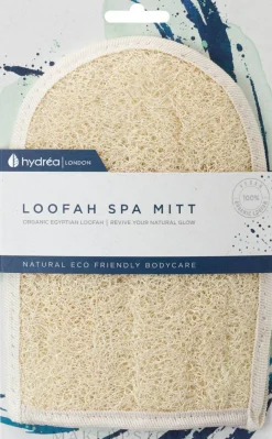 Massage-Handschuh aus Luffa und Baumwolle