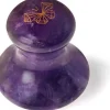 Massager für das Gesicht aus Amethyst