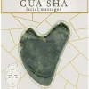 Massager für das Gesicht Guasha grüne Jade