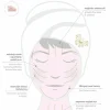 Massageroller für das Gesicht aus Amethyst mit Vibrationsfunktion