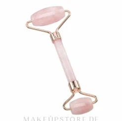 Massageroller für das Gesicht aus Rosenquarz