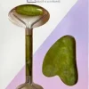 Massageset Roller und Gua-Sha-Massageplatte