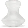 Massagestein in Pilzform für Gua Sha Klarer Quarz