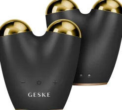 Mikrostrom-Gesichtsmassager 6in1, schwarz