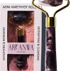 Mini-Massageroller für das Gesicht aus Amethyst