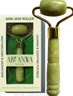 Mini-Massageroller für das Gesicht aus Jade