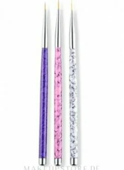 Nageldesign Pinsel 3 St.