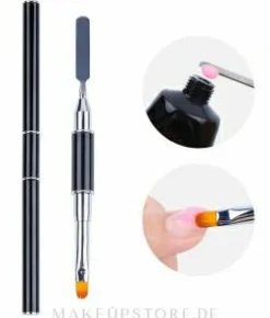 Nageldesign-Pinsel mit Spatel