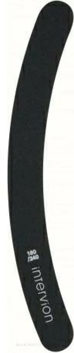 Nagelfeile Banane 180/240 schwarz