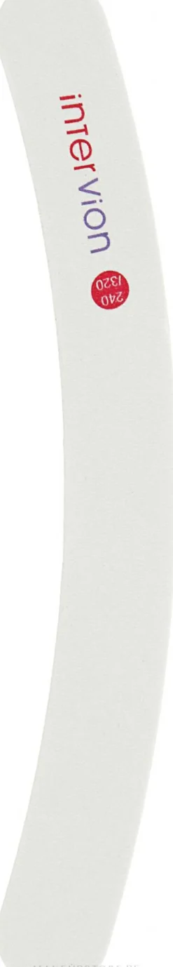 Nagelfeile Banane 240/320 weiß