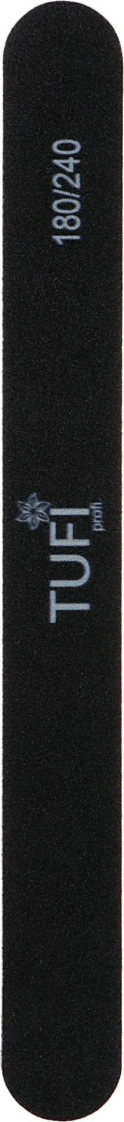 Nagelfeile gerade 180/240 schwarz