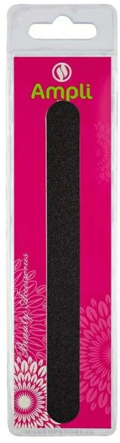 Nagelfeile gerade 180/240 schwarz