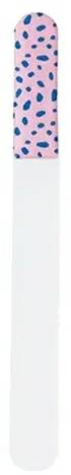 Nagelfeile, 32031M, rosa mit blau, feiner Druck