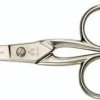 Nagelschere aus kohlenstoffreichem Stahl, vernickelt, Mikrozahnung, 9 cm