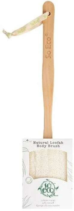 Natürliche Rücken- und Körperbürste aus Luffa, 044