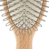 Ovale Haarbürste mit Schlaufen