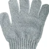 Peeling-Handschuh für Körpermassage, hellgrau