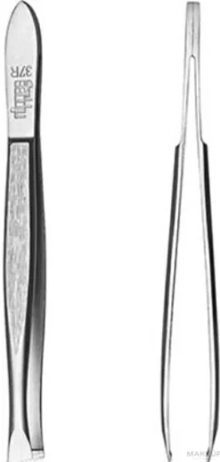 Pinzette mit abgeschrägter Spitze 9 cm