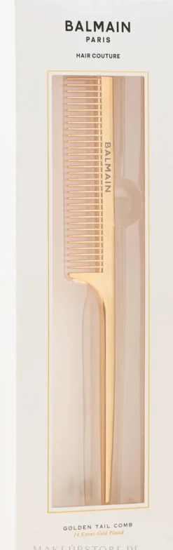 Professioneller Stylingkamm 14 Karat Gold