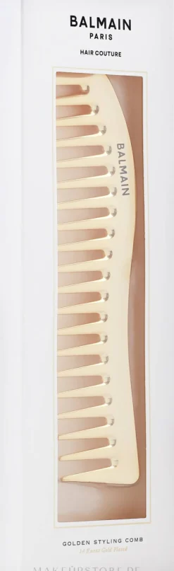 Professioneller Stylingkamm 14 Karat Gold