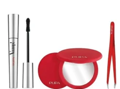 Pupa Vamp! & Tweezers & Mirror (mascara/9ml+ mirror/1pcs+tweezers/1pcs)