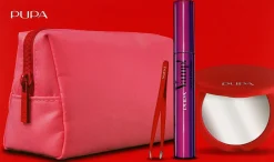 Pupa Vamp! Lash Extender Mascara & Tweezers & Mirror (mascara/14ml + mirror/1pc + tweezers/1pc + bag)