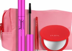 Pupa Vamp! Lash Extender Mascara & Tweezers & Mirror (mascara/14ml + mirror/1pc + tweezers/1pc + bag)