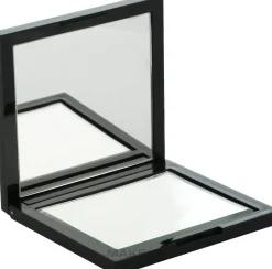 Quadratischer Taschenspiegel 6x6 cm schwarz