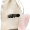 Quarz-Gesichtsmassage-Platte Gua Sha rosa