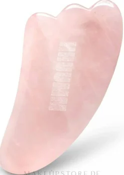 Quarz-Gesichtsmassage-Platte Gua Sha rosa