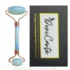 Quarz-Gesichtsmassageroller blau