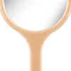 Rahmenspiegel mit Griff 28,5 x 14,5 cm orange