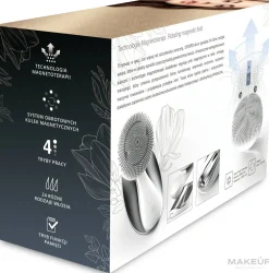 Reinigendes Gesichtsmassagegerät silber