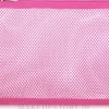 Reisekosmetiktasche rosa Pink mesh 23x15 cm