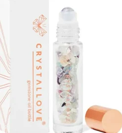Roll-on mit Kristallen Regenbogenfluorit 10ml