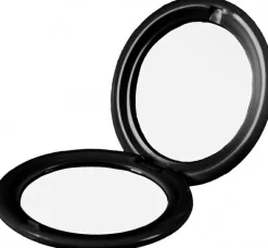 Runder Kosmetikspiegel, 85222, schwarz