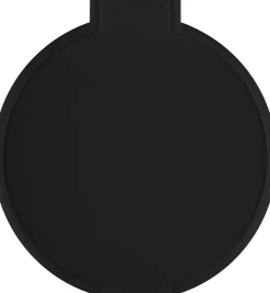 Rundes Kosmetikspiegel, 85208, schwarz
