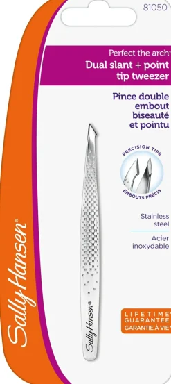 Sally Hansen Stray Hair Beware Needle Point Tip Stainless Steel Tweezers