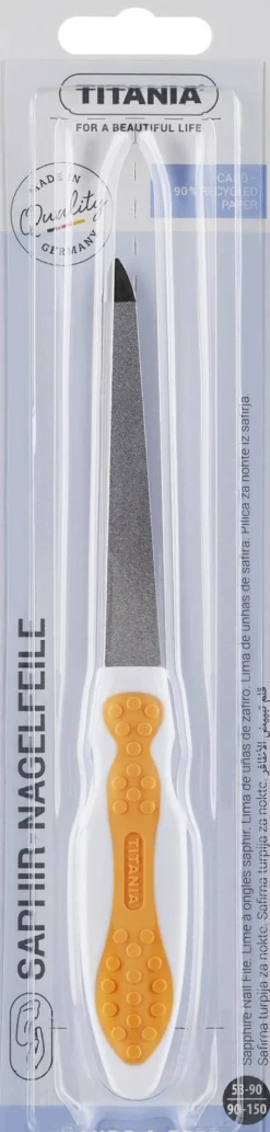 Saphirnagelfeile, 17 cm, dunkelorange