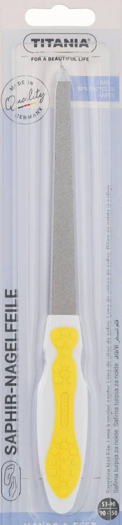 Saphir-Nagelfeile gelb