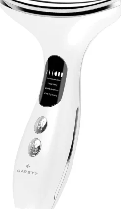 Schall-Massagegerät für Gesicht und Hals, weiß
