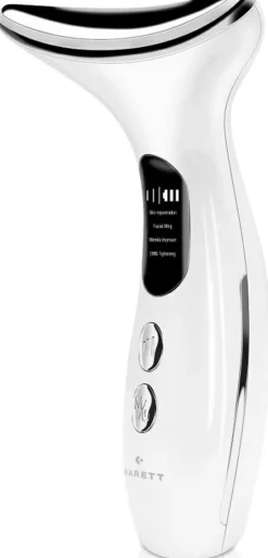 Schall-Massagegerät für Gesicht und Hals, weiß