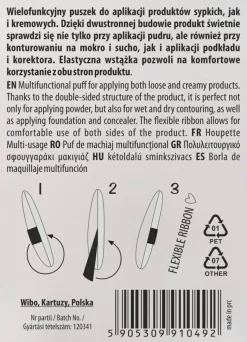 Schwamm für lose und cremige Produkte